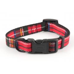 Ancol Adjustable Tartan Dog Collar