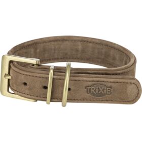 Trixie Pure Leather Dog Collar, extra wide