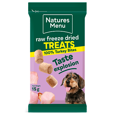 Natures Menu Raw Freeze Dried Dog Treats 15g