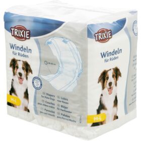 Trixie Diapers For MALE Dogs, 12pk