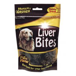 151 Munch & Crunch Liver Bites Dog Treats, 125g