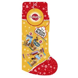 Pedigree Christmas Dog Stocking With Mixed Treats