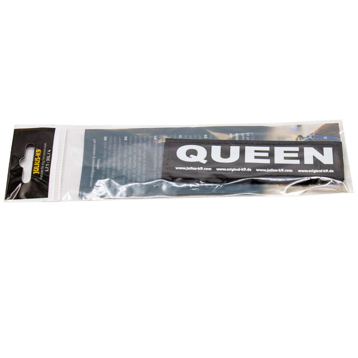 Julius-K9 QUEEN Small Reflective Patch 1 Pair