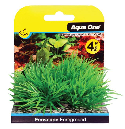 Foreground Hair Grass 4pk Green Aquarium Plants