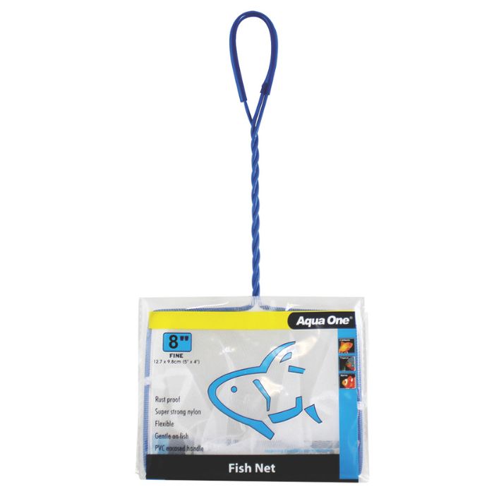 Aqua One Fish Net 4" Fine for Aquariums