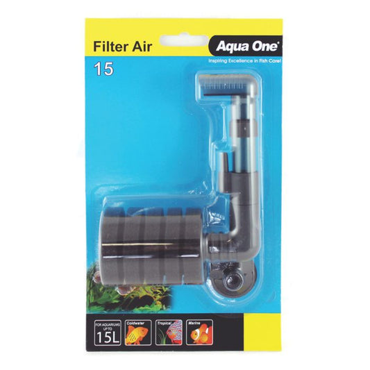 Filter Air 15 Sponge Aquarium Air Filter Suit Up To 15lt.