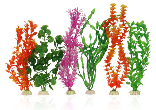 Aqua One Plastic Plants 6 pack