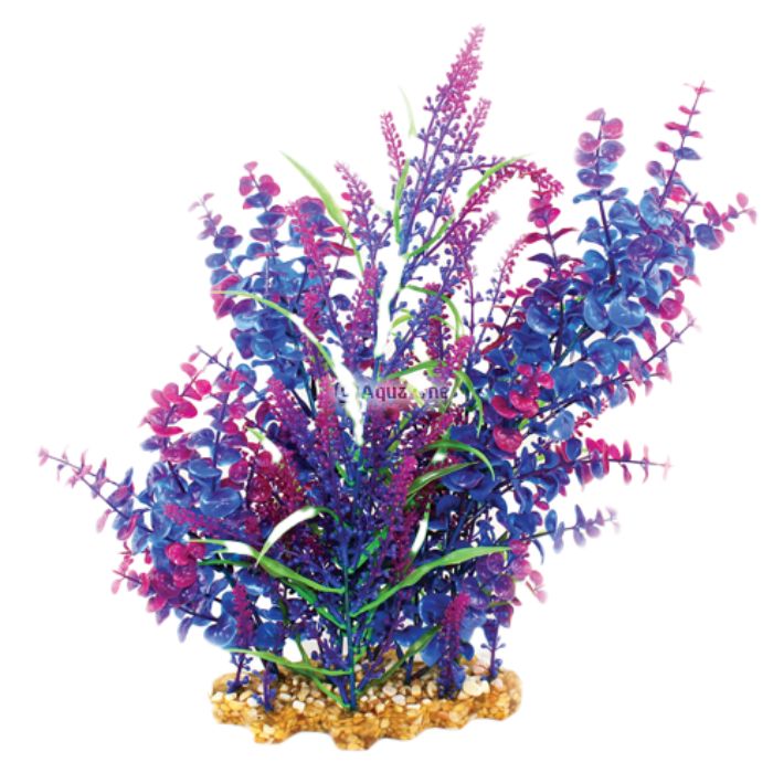 Aqua One Vibrance - Blue Bacopa/Equisetum with Gravel Base XL Plant for Aquarium