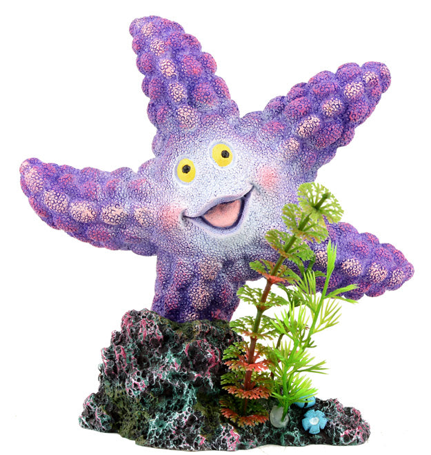 Aqua One Starfish Purple Fish Tank Ornament