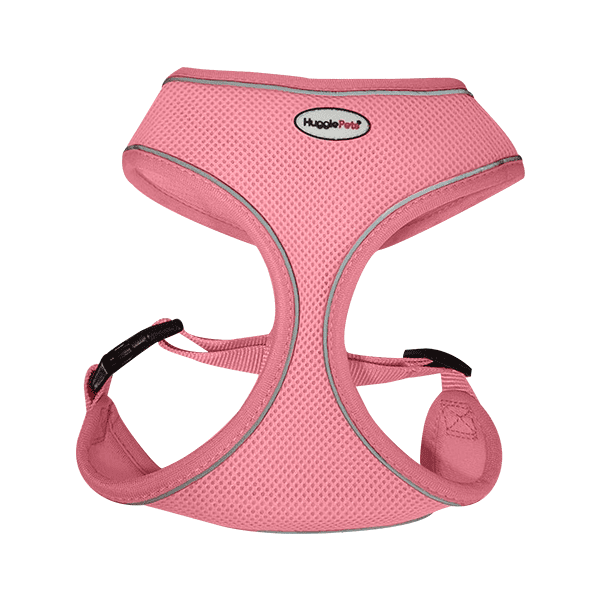 HugglePets Air Mesh Small Pink Dog Harness