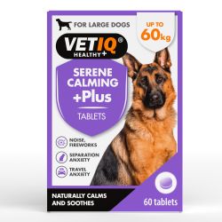 Vetiq Serene Calming Plus Tablets For Large Dogs 60 tbs