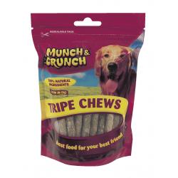 151 Munch & Crunch Tripe Chews Dog Treats 200g.