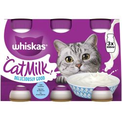 Whiskas Cat Milk 200ml. 3 pack