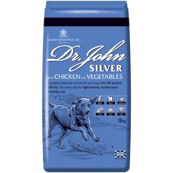 Dr. John Silver with Chicken & Vegetables Dry Dog Food 15kg.