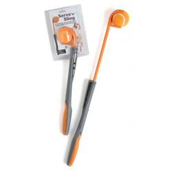 Ruff 'N' Tumble Serve 'N' Sling Retractable Ball Thrower Dog Toy