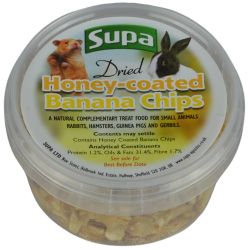 Supa Honey Coated Banana Chips For Small Animals 225ml