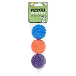 Good Boy Fetch 3 Rubber Balls Dog Toy