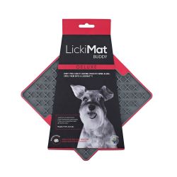Lickimat Buddy Tuff Series Red For Dogs & Cats