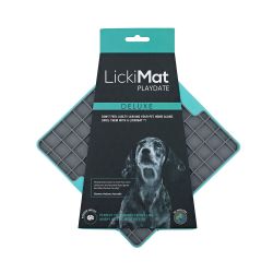 Lickimat Tuff Torquise Lick Mat for Dogs