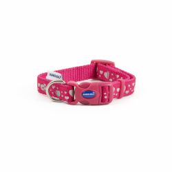 Ancol Fashion Dog Collar Pink Hearts