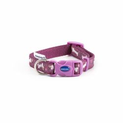 Ancol Fashion Dog Collar Purple Bone