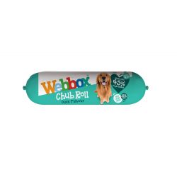 Webbox Duck Chub Roll wet Dog Food 720g.