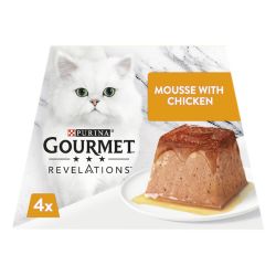 Gourmet Revelations Chicken in Gravy Cat Food 4pack 57g.