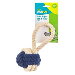 Knot Rope Ball & Tug Dog Toy large