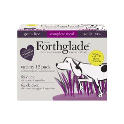 Forthglade Complete Grain Free Multi Case Duo Duck & Chicken 12 pack Dog Food