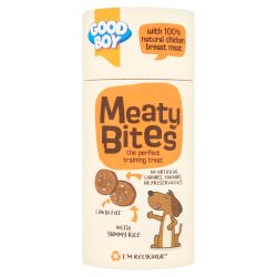 Good Boy Meaty Bites Chicken & Rice Dog Treats 70g.