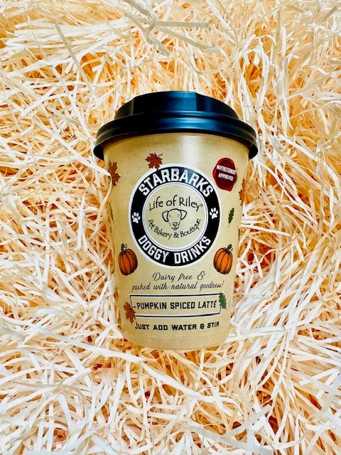 Life Of Riley DIY Starbarks Doggy Drinks - Pumpkin Spiced Latte