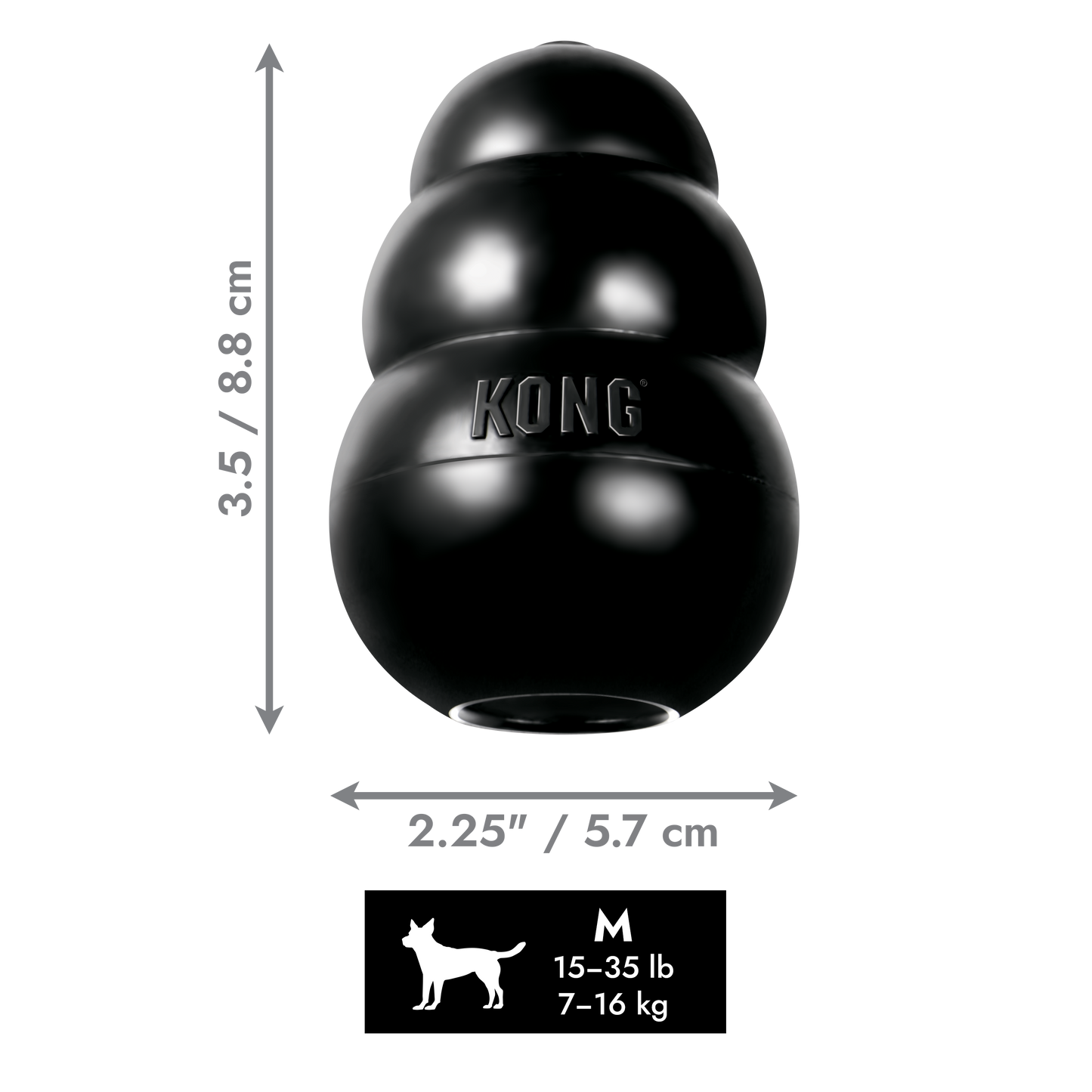 KONG Extreme Dog Toy – Medium