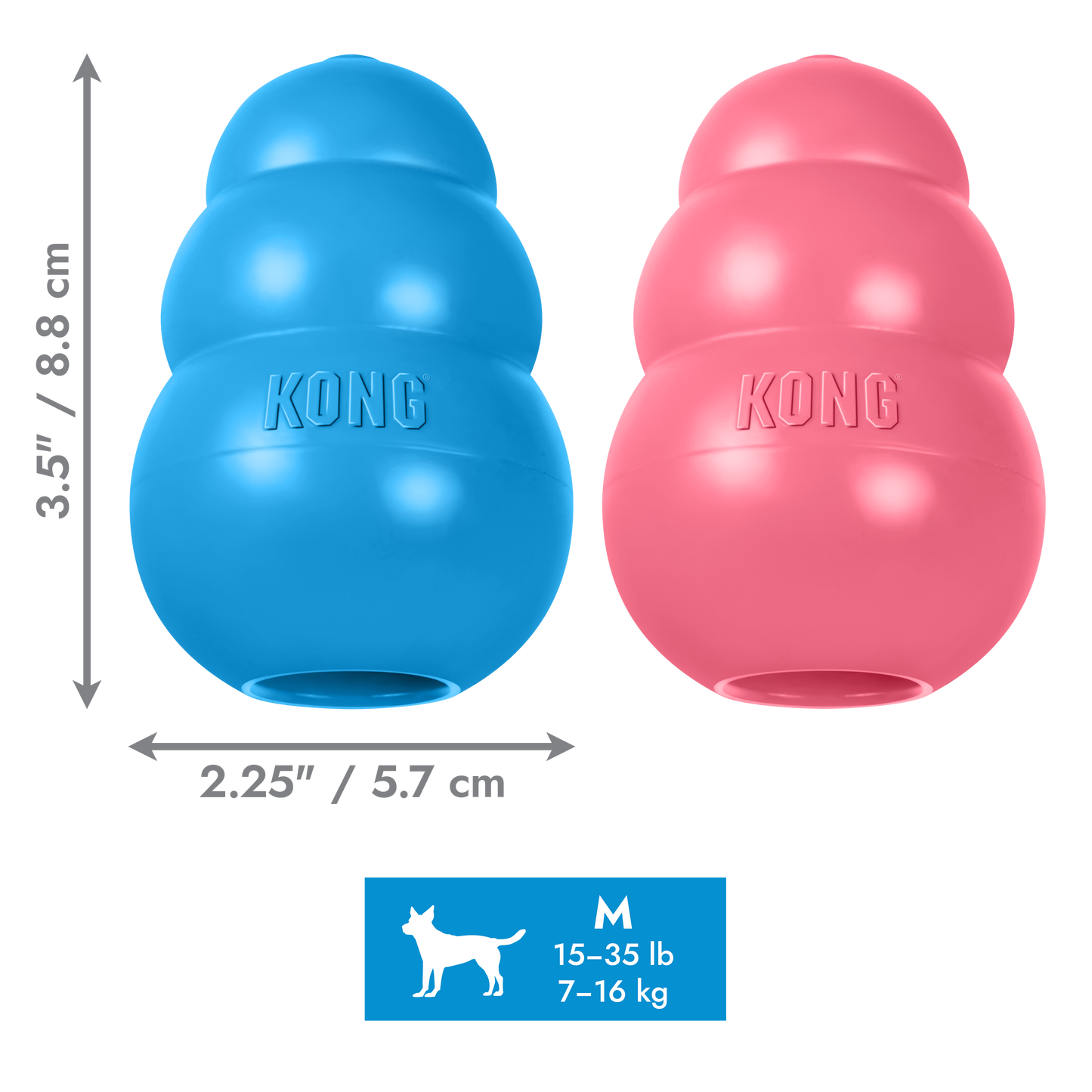 KONG Puppy Dog Toy – Medium