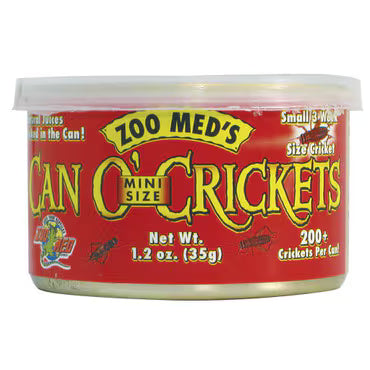 Zoomed Can O' Mini Sized Crickets 35g.