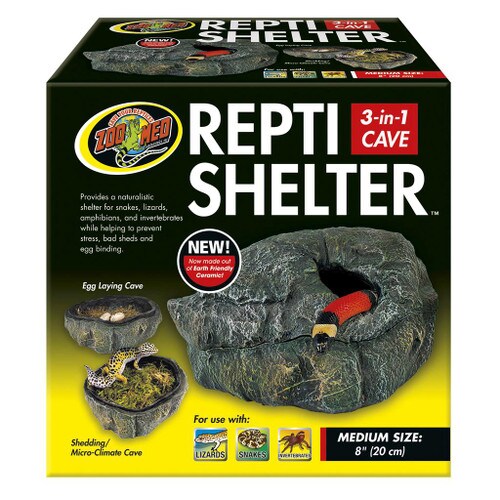 Zoo Med Repti Shelter 3 in 1 Cave medium