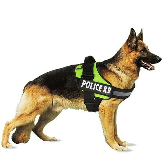 Police K9 Dog Harness, Colours Vary Size Medium