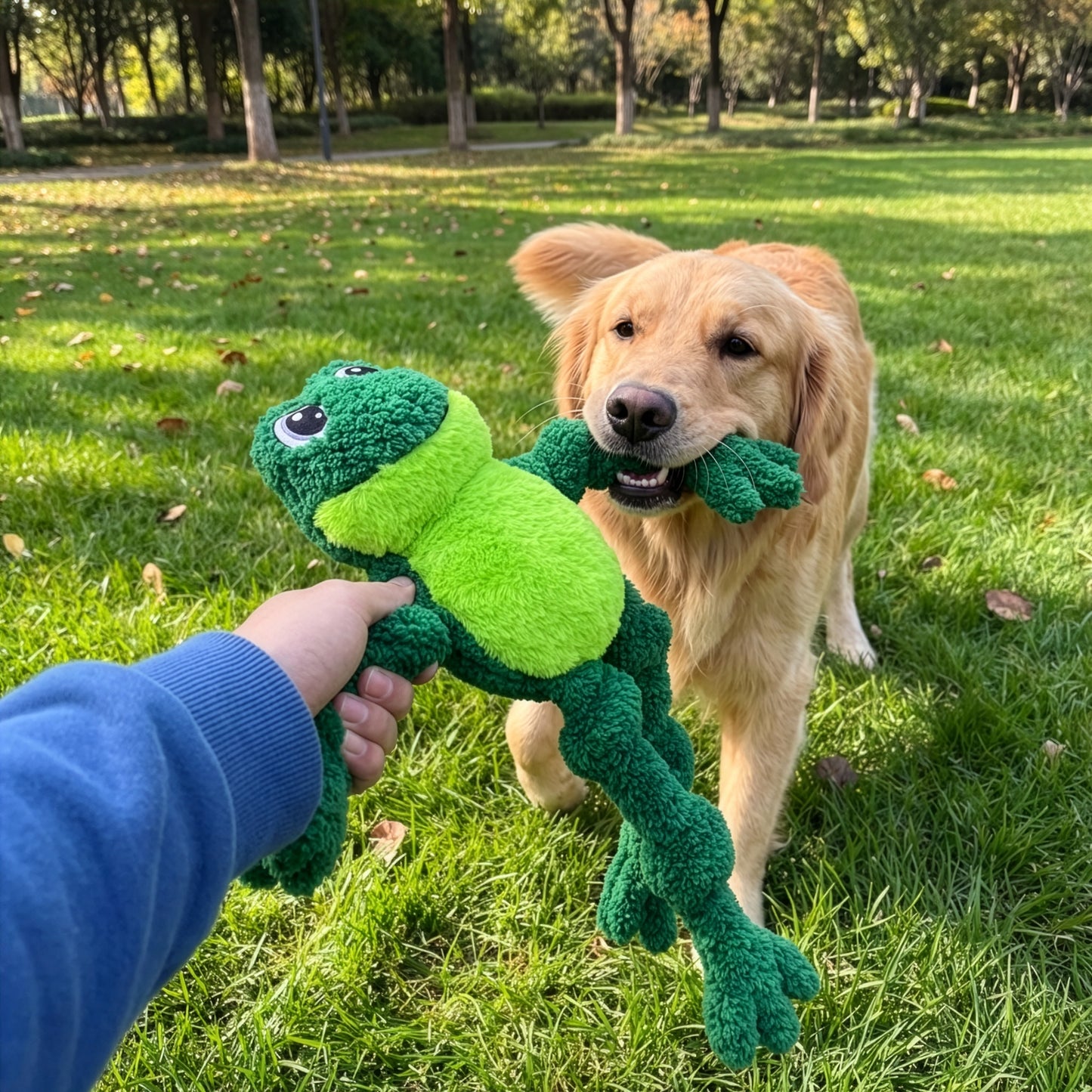 KONG Knots Frog Dog Toy – Large/XL