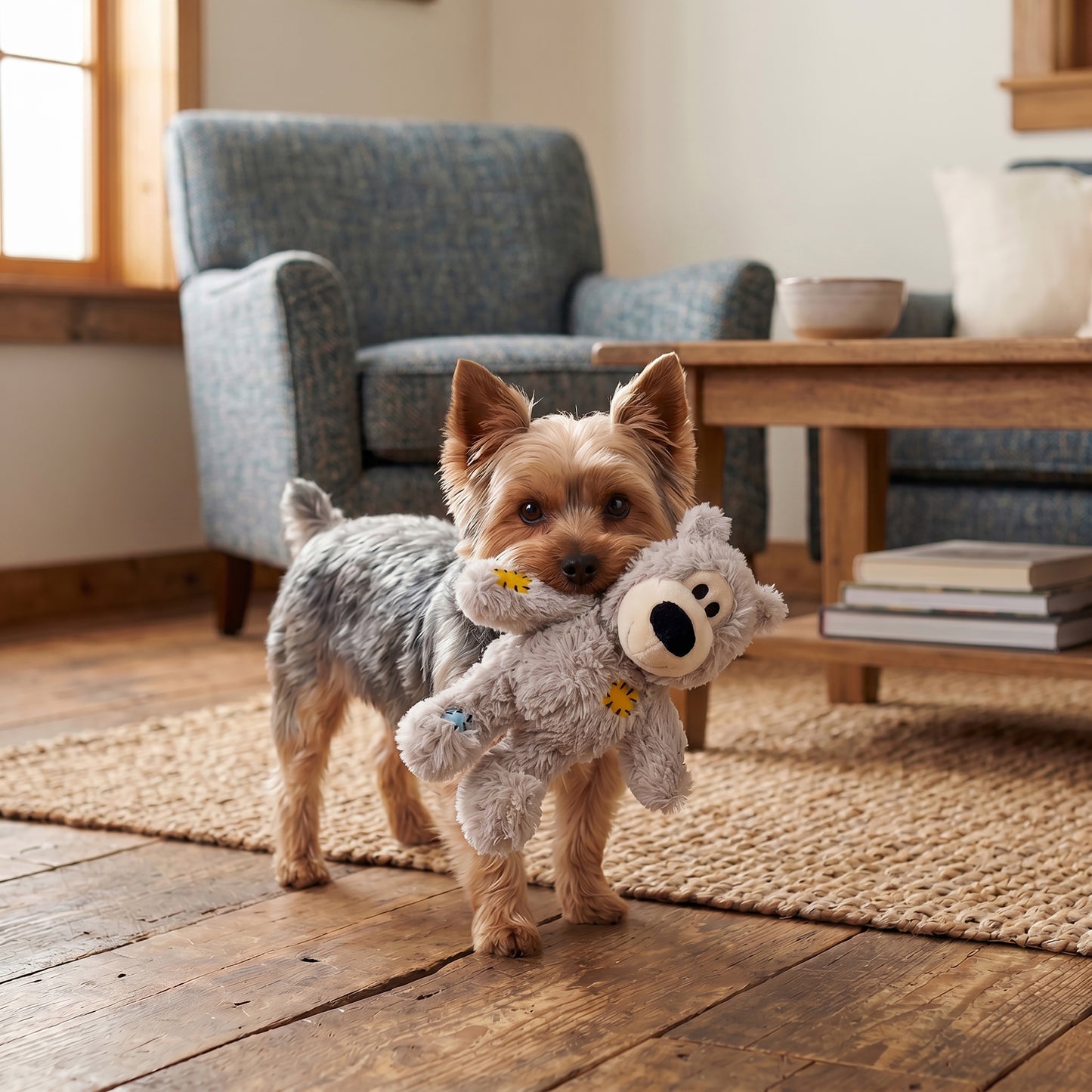 KONG Wild Knots Bear Dog Toy – Assorted – XS