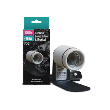 Arcadia Ceramic Lamp Holder & Bracket for Reptiles