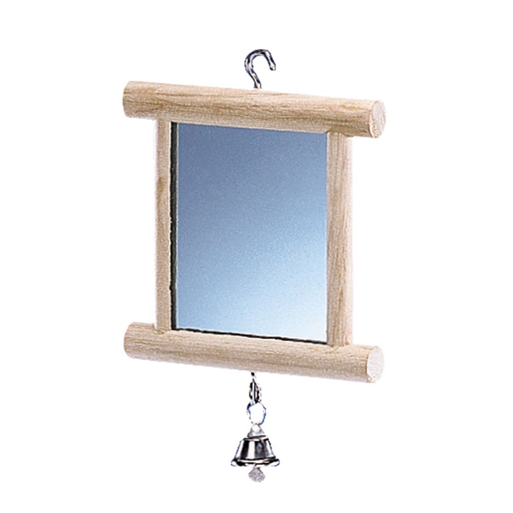 Nobby Mirror With Bell For Birds