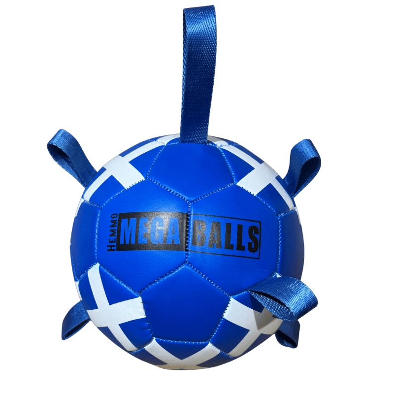 SCOTLAND MegaBall Pick Up Football Dog Toy