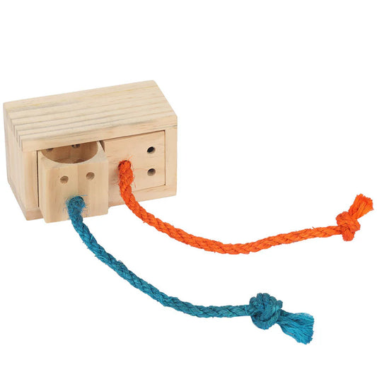 Sky Pets Hidden Treat Cube Bird Toy