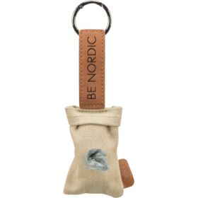 Trixie Be Nordic Poop Bag Dispenser, Sand With 20 Bags inc