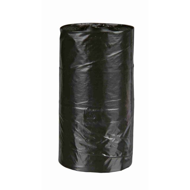 Trixie Dog Poop Bags 4 rolls of 20bags black