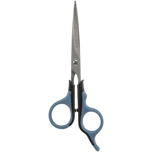 Trixie Scissors For Dogs, Cats & Small Animals. 16cm Dark Grey/Blue