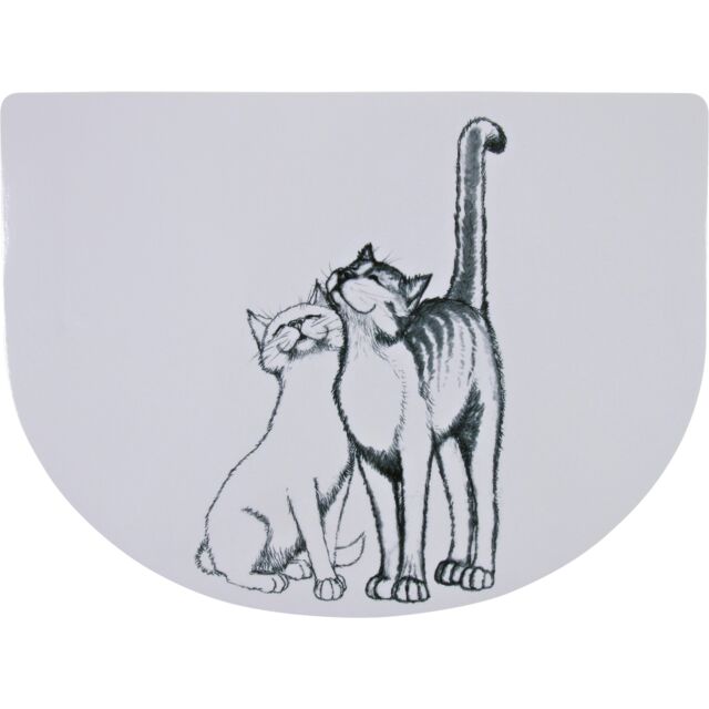 Trixie Place Mat for Cat Bowls Pussy Cat Design