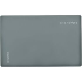 BE NORDIC Silicone Place Mat for food & water Bowls 48x30cm. grey