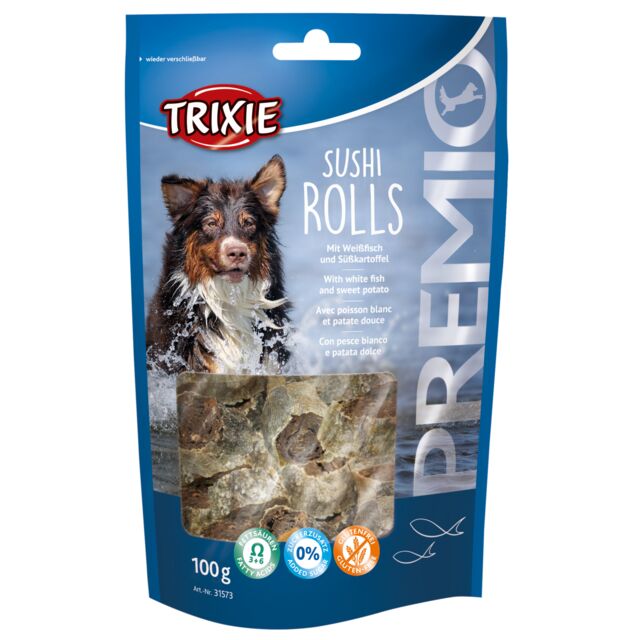 Trixie Sushi Rolls Dog Treat 100g