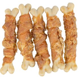 Trixie Grand Chickies Dog Treat 10.5cm โ Chicken Breast Wrapped Dog Chew
