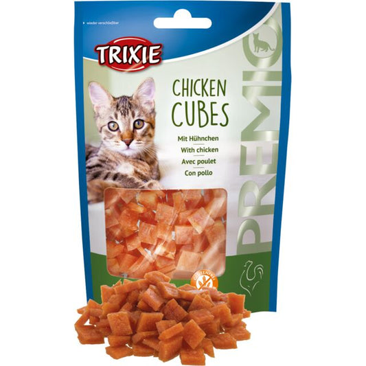 Trixie Chicken Cubes Cat Treats 50g